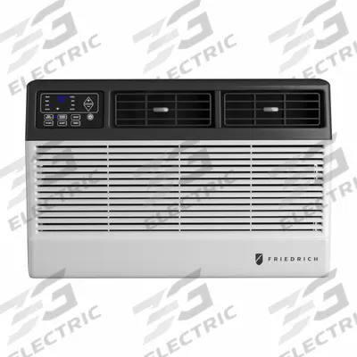 FRIEDRICH Window Air Conditioner: 300 sq ft – 350 sq ft, 8,000 BtuH, 115V AC, 5-15P - Residential-Grade Window ACs for Cooling Only