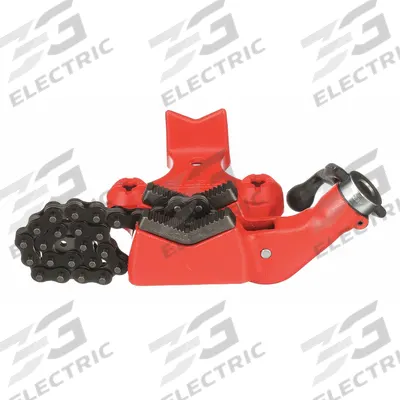 RIDGID Bench Chain Vise: 0.13 in – 4 in Pipe Size Range, 4 in Max Ht, 4 in Min Ht - Bench Chain Vises