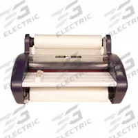 SIRCLE Roller Laminating Machine: Hot Lamination, 1 min Warm-Up Time, 26 3/8 in Wd, 14 1/2 in Ht (MPN SMARTLOAD12). Key specifications — Power Source: Electric; Brand: SIRCLE; Includes: Safety Shield.