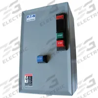 EATON IEC Magnetic Motor Starter: Non-Reversing, 3 Poles, Electronic Protection, 25 A, 240V AC (MPN ECX09G1BCA-R63/D). Key specifications — Brand: EATON; Pilot Lights Included: Red "RUN" Pilot Light; Auxiliary Contacts Included: 1NO/1NC.