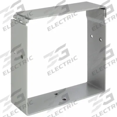 WIEGMANN Wireway Connector: 4 in Wd, 4 in Ht, 16 ga Gauge, 1, Without Knockouts - Connectors for Indoor Wireways