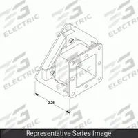 Wireway Nipple: 6 in Wd, 6 in Ht, 2 1/4 in Lg, Stainless Steel (MPN 1487DV2SS). Key specifications — Brand: HAMMOND MANUFACTURING; Material: Stainless Steel.