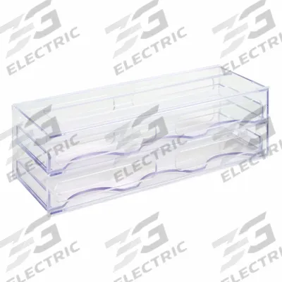 POLTEX Lab Freezer Storage Rack: 17 1/4 in Overall Wd, 5 3/8 in Overall Ht, 6 in Overall Lg - Cryo Box Holders