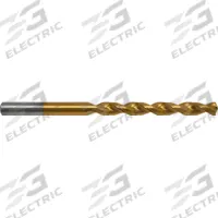 CLEVELAND Taper Length Drill Bit: 1/4", 135° Split Point, TiN-Coated Cobalt, Fast Spiral (MPN C16897). Key specifications — attr1233898: 0.2500.
