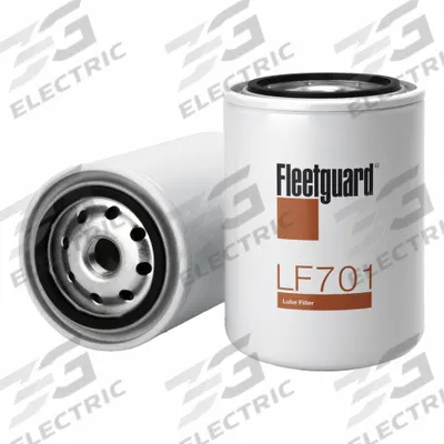 FLEETGUARD Automotive Oil Filter: 3/4"-16 UNF-2B Thread Size, 6 11/16 in Overall Ht - Spin-On Oil Filters
