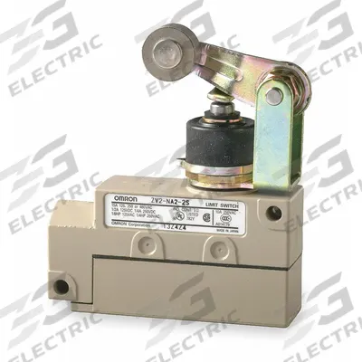 OMRON Roller Plunger Limit Switch: Roller Plunger, Metallic, Momentary - Top-Mount Roller-Plunger Limit Switches