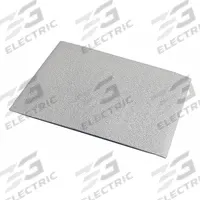 PAWLING CORP Wall Covering: PETG, 8 ft x 4 ft Panel Size, Silver Gray, 0.05 in Thick, Each, WP-40 (MPN WP-40-4X8-210). Key specifications — Color: Silver Gray; Brand: PAWLING CORP; Quantity: Each.