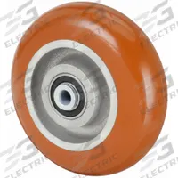 APPROVED VENDOR Caster Wheel: 6 in Wheel Dia., 2 in Wheel Wd, Polyurethane, 1,000 lb Load Rating (MPN 49H858). Key specifications — Brand: APPROVED VENDOR; Wheel/Tread Color: Orange.