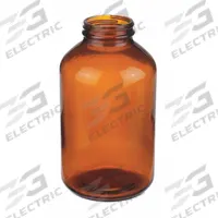 WHEATON Bottle: 1 L, Closure Material: No Closure – Closure Liner Material: No Closure Cap, Amber (MPN W216965). Key specifications — attr1370671: WHEATON; attr1370712: No; attr1370703: Amber; attr1370700: 53-400 mm.