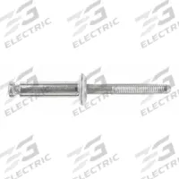 Blind Rivet,0.25 in dia,PK25: Inch, 2 9/16 in Body Lg, 0.25 in Shank Dia, Open End, Dome, 25 PK (MPN 4008PK). Key specifications — Brand: APPROVED VENDOR.