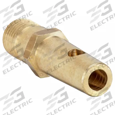 BRECO Air Gun Nozzle: For BG25/BG45, Brass, 1 1/4 in Extension Lg - Breco Air Gun Nozzles