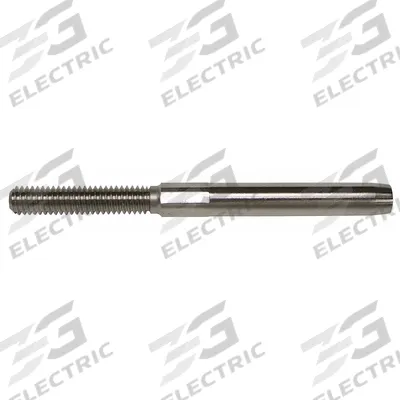 LOCOLOC Wire Rope Stud: 3/16 in Compatible Rope Dia, Right Hand, 1 29/64 in Thread Lg - Right-Hand Thread Stud