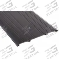 NATIONAL GUARD Door Threshold: Saddle, Aluminum, 4 ft Lg (MPN 429EDKB-48). Key specifications — Brand: NATIONAL GUARD; Transition Type: Fluted.