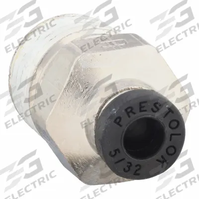 PARKER Push-Fit Fitting: 5/32 in OD x 1/4 in Pipe Size, Push-to-Connect x MNPTF - Nickel-Plated Brass Tube Fittings
