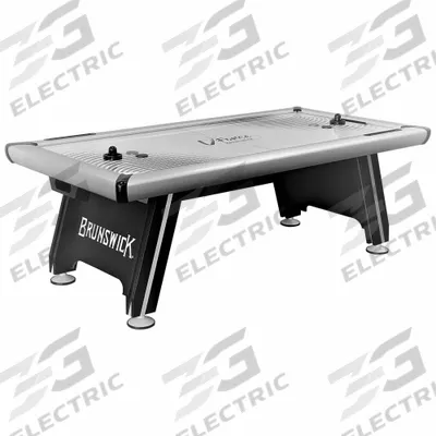 BRUNSWICK BILLIARDS Air Hockey Table: Manual, 4 Pucks, 2 Strikers, 83 in Overall Lg, White (MPN 51871574001) - Air Hockey Tables