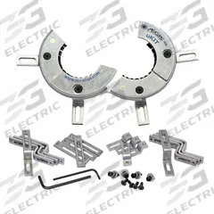 AEGIS 110 Split Ring Kit: Split, For 4 17/64 in Shaft Dia, 5 45/64 in Ring Outside Dia, Universal (MPN SGR-110-UKIT-2A4). Key specifications — Brand: AEGIS; System of Measurement: Inch; For Motor Frame Type: Universal; Ring Construction: Split.