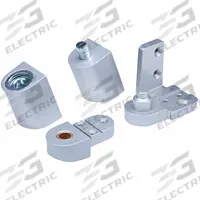 KABA ILCO Pivot Hinge: Aluminum, 2 11/16 in Leaf Ht, 1 7/16 in Leaf Wd (MPN IL-OP-13-LH-AL SETS). Key specifications — Material: Aluminum.
