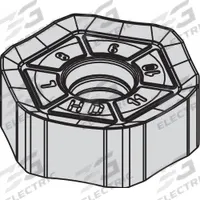 WIDIA Hexagon Milling Insert: HNPJ53511ANSNHD, HNPJ090543ANSNHD (MPN 3670865)