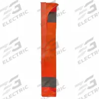 Seatbelt Cover: Seat Belt Cover, 18 in Lg (In.), Orange (MPN LUX-900-O). Key specifications — Brand: OCCUNOMIX; Material: Polyester; Features: Reflective Strip.