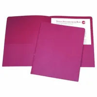 SKILCRAFT Pocket Folder: Paper, 11 in Ht, 8 1/2 in Wd, Red, 2 Pockets, 25 PK (MPN 7510-01-512-2415). Key specifications — Brand: SKILCRAFT; Material: Paper; Color: Red.