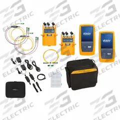FLUKE NETWORKS Fiber Optic Tester: Fiber Optic Tester, MMC/MPO, LCD Touchscreen, Digital, MPO (MPN CFM-100S-NW). Key specifications — Product Type: Fiber Optic Tester; Includes: (2) Power Supplies; Manufacturer Part Number: CFM-100S-NW; Adapters Included: (2) Camera MPO to Single Tip Adapters; Brand: FLUKE NETWORKS; Connector Type: MMC; Testing Functions: Optical Power Measuring; _Model Features: Non-WiFi Version.