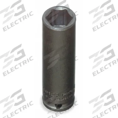 PROTO Impact Socket: 1/4 in Drive Size, SAE, 3/16 in Socket Size, 6-Point, Deep - 1/4" Drive Impact Sockets