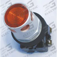 EATON Extended Push Button: Amber, 30 mm Mounting Size, Non-Metallic, Momentary (MPN HT8GDAF3). Key specifications — Brand: EATON; Action: Momentary; Series: HT800; Push Button Material Type: Non-Metallic.