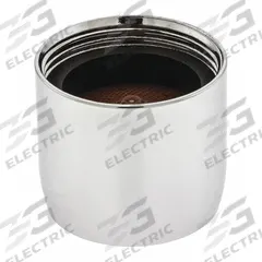 NEOPERL Outlet: 1.8 gpm Flow Rate, Aerated Flow Outlet, Brass, Chrome Finish, Female (MPN 1168005). Key specifications — Material: Brass; Product Type: Outlet; Connection Size: 3/4"-27; Brand: NEOPERL.