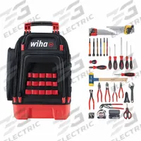 WIHA Industrial MRO Tool Kit: 80 Total Pcs, Tool Backpack, 20 or more Pieces Range (MPN 91873). Key specifications — attr646319: #1; #2; 4.5mm; 6.5mm; 8.0mm; 3/16 in; 1/4 in; 5/16 in.