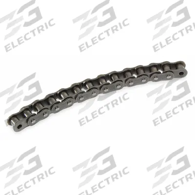 TSUBAKI Roller Chain: C2160H, 1 Strands, Steel, 4 in Pitch, 10 ft Overall Lg - Heavy Conveyor Roller Chains