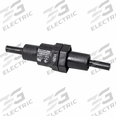 MERSEN In-Line Fuse Holder: Non-Rejection Block Style, 1 Pole, 600 V AC Rating - Fuse Holders for Class CC & Midget Fuses