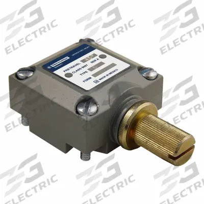 TELEMECANIQUE SENSORS Plug-In Limit Switch: Plunger Actuator, Metallic, Plunger - Side-Mount Plunger Limit Switches