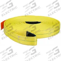 LIFT-ALL Tow-All Tow Strap: 30 ft Overall Hook Size, 2 in Overall Wd, 30 ft Overall Lg, Yellow (MPN TS2802DX30). Key specifications — Material: Polyester; Overall Hook Size: 30 ft; Attachment Style: Eye; Duty Capacity: Heavy Duty; Brand: LIFT-ALL; Equipment Color: Yellow; Number of Ply: 2-Ply.