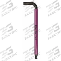 WERA Hex Key: 1 Ball Ends, 8 mm Tip Size, Metric, Long, Alloy Steel, Black Oxide, L, 2 Tips (MPN 05022614001). Key specifications — attr1205521: WERA; attr1205526: Black Oxide.