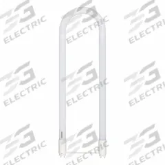 LEDVANCE/ SYLVANIA LED UBend Bulb: T8, 6 in U-Bend Leg Spacing, 13 W Watt, 30 W Watt Equivalency (MPN LED13T8/U/FP/DIM/841/SUB/G8). Key specifications — Color Temperature: 4100K; Shatter-Resistant: Yes; Brand: LEDVANCE/ SYLVANIA; Bulb Designation: LED13T8/U/FP/DIM/841/SUB/G8.