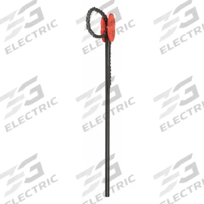 RIDGID Chain Tong: For 12 in Outside Dia, 55 1/2 in Chain Lg, 64 in Handle Lg - Double End Chain Tongs