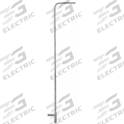 TESTO L-type Pilot Tube: Pitot Tube, 13.8 in Pitot Tube, 0440 3351/480 - Indoor Air Quality Sampling Pump Accessories