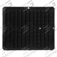 FLEETGUARD Air Filter: Panel, Cabin Air Filter, Rectangular, 12 9/16 in Overall Lg, Synthetic Media (MPN AF27686). Key specifications — Compatible Vehicle Type: Trucks; Brand: FLEETGUARD; Compatible Vehicle Make: Caterpillar; Filter Design: Panel; Media Material: Synthetic Media; Product Type: Cabin Air Filter; Shape: Rectangular.