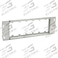 RACO Electrical Box Cover: Blank, 3/4 in Raised Ht, Steel, 14.31 in Overall Lg, 4.5 in Overall Wd (MPN 825). Key specifications — Brand: RACO; Material: Steel; Cover Design: Blank.