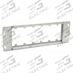 RACO Electrical Box Cover: Blank, 3/4 in Raised Ht, Steel, 14.31 in Overall Lg, 4.5 in Overall Wd (MPN 825). Key specifications — Brand: RACO; Material: Steel; Cover Design: Blank.