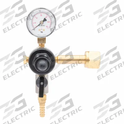 HARRIS Beverage Gas Regulator: For Beer Beverage, For Carbon Dioxide Gas, 1 Regulators - Beverage Regulators