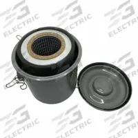 GAST Inlet Vacuum Filter: 8 3/4 in Outside Dia, Screw On Connection, 2 in FPT Inlet Size, Heavy Duty (MPN AJ151E). Key specifications — attr49959: AJ151E; attr49962: GAST; attr49968: 33K813; attr49969: R5325A-2.