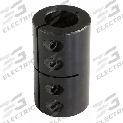 Dayton Rigid Shaft Coupling: 5/16 in Bore Dia 1, 5/16 in Bore Dia 2, For Round Shaft Type - One-Piece Rigid Shaft Couplings