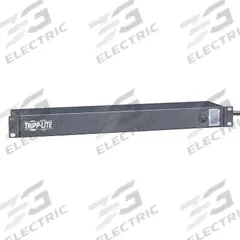 TRIPP LITE Power Distribution Unit: 120V AC, 6 Outlets, NEMA 5-15R, Non-Metered, 1 RU, Rear Facing (MPN RS-0615-R). Key specifications — Plug Type: NEMA 5-15P; Brand: TRIPP LITE; Maximum Input Voltage: 120V AC; Receptacle Type: NEMA 5-15R; Mounting Location: Wall; Facing: Rear.