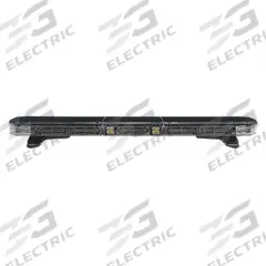 CODE 3 Mini Light Bar: Emergency Vehicle Mini Light Bar, Blue/Red/White, 18 W Watt, Clear, LED, IP67 (MPN 2752ACC-GRRWBW). Key specifications — Brand: CODE 3; Lens Color: Clear; Number of Flash Patterns: 31; Installation Type: Permanent; Operating Voltage: 12V DC.