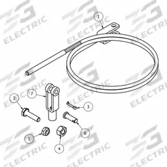 B & P MANUFACTURING Cable Kit, with A8 Style Handle: For 5EWN8, For A8-B1-C8-D5-BTC (MPN 2006-307). Key specifications — For Use With Grainger Item Number: 5EWN8; For Use With Mfr. Model Number: A8-B1-C8-D5-BTC; Fits Brand: B & P Manufacturing; Product Type: Cable Kit, with A8 Style Handle; Brand: B & P MANUFACTURING.