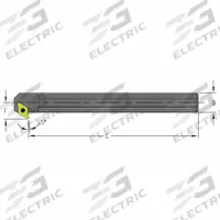 ULTRA-DEX USA Indexable Boring Bar: S08M SDXCR2 (MPN 957-000-291). Key specifications — attr257292: S08M SDXCR2.