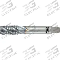 OSG Pipe Tap: 1/2"-14 NPT, 4 Flute, Interrupted Thread, V Coated Cobalt (MPN 1657006008)
