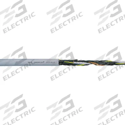CHAINFLEX Control Cable: 16 AWG, 25 Conductors, 25 ft, PUR Jacket - Continuous Flexing Control Cables