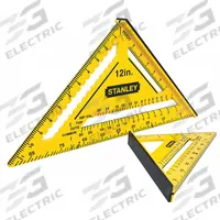 STANLEY Quick Square: 7 in Square Size, ABS Plastic, Inches, 1/8 in, 1/8 in, SAE, Plastic, Plastic (MPN STHT46010). Key specifications — attr936134: 1/8 in; attr934763: STANLEY; attr984589: Inch; attr984960: Plastic.
